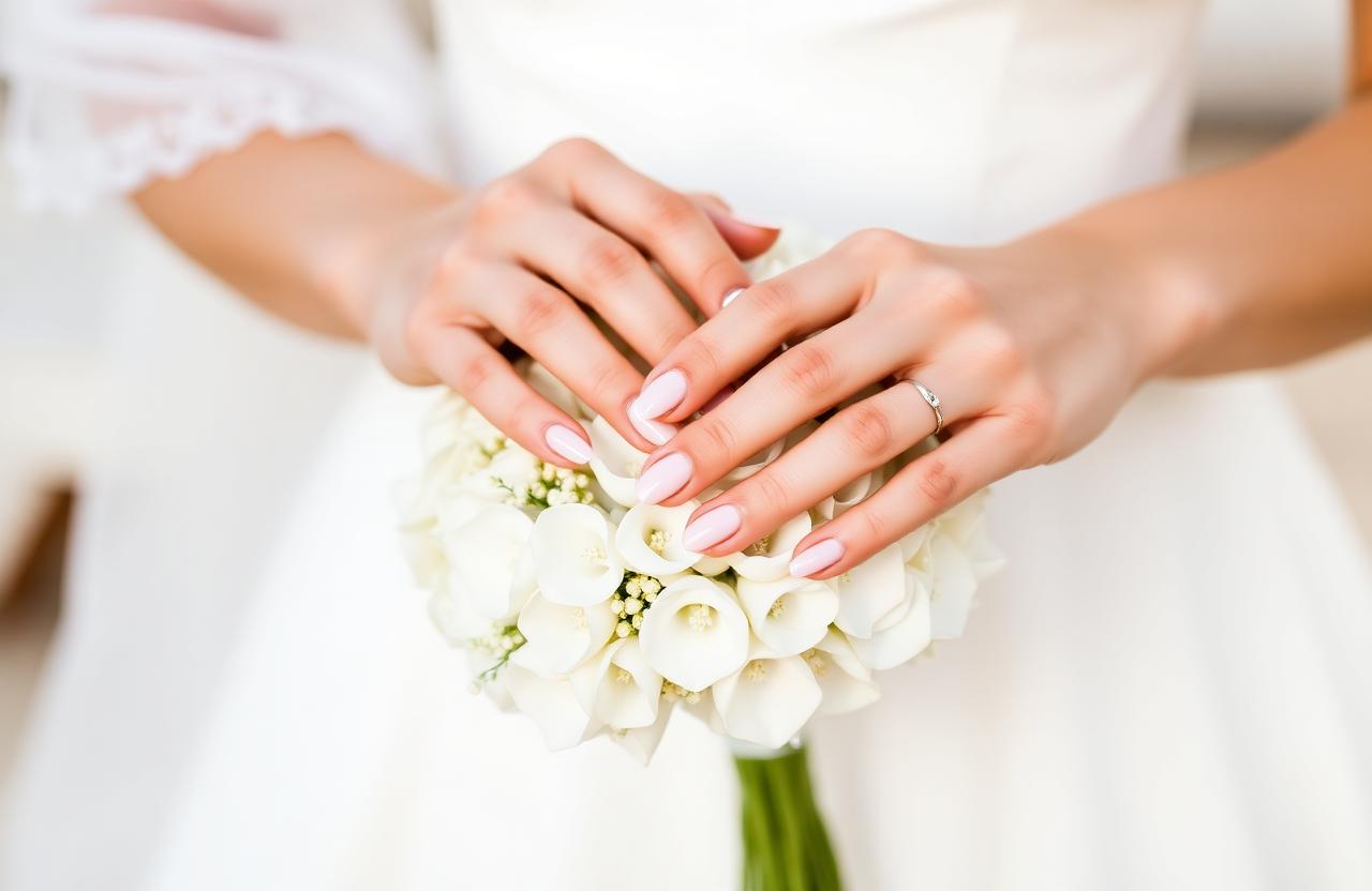 Ibiza wedding nails 2026 — bridal manicure trends and barefoot luxe nail art for island brides.